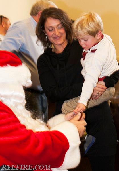 Rye FD Christmas Breakfast with Santa.  12/20/2015 Photo by RFD Lt. Lester Millman